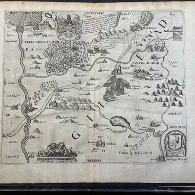 Pisgah Sight Of Palestine Thomas Fuller Engraving