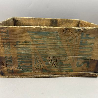 Weyman Copenhagen Snuff Wooden Crate Box