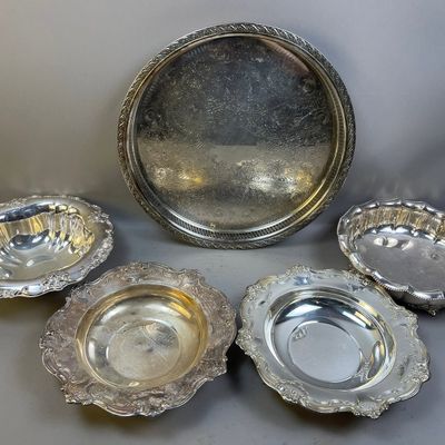 Reed & Barton Wm Rogers & Sons Platters & Bowls