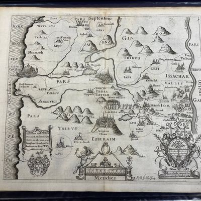 Tribe of Manessah 1650 Thomas Fuller Engraving