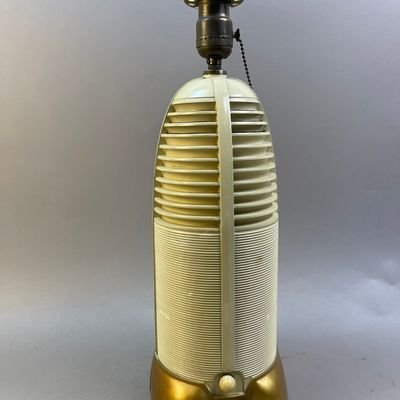 Lumitone Table Lamp Radio Mitchell Mfg Chicago