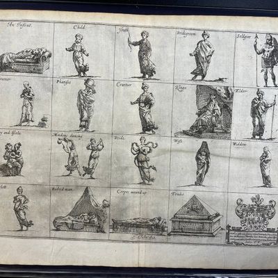 Antique Thomas Fuller Original Infant Child Print