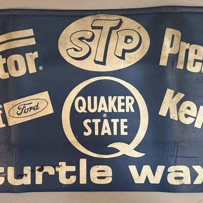 STP Quaker State Turtle Wax Mechanic Auto Cover