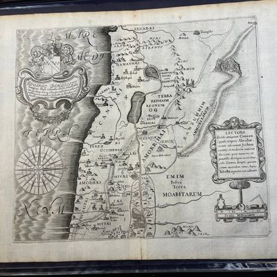 Behold The Ancient Canaan Thomas Fuller Engraving
