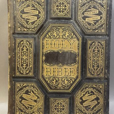 1871 Devotional & Practical Polyglot Family Bible