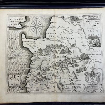 Lebanon & Its Neighborhood Thomas Fuller Engraving
