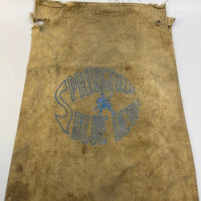 Vintage Springfield Blue Devils Bag Sack