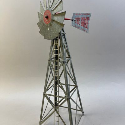 The Pump House Original Omaha Nebraska Windmill