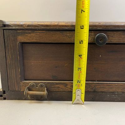 Antique Barber Medical Sterilizer Display Cabinet
