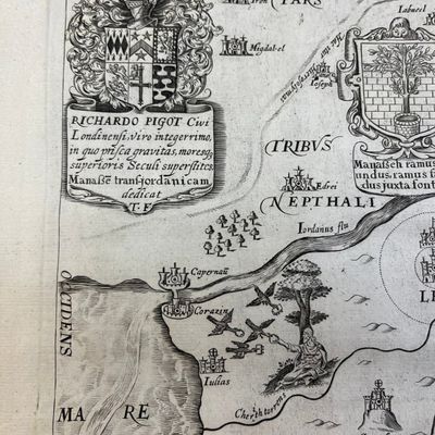 Londons Thomas Fuller Manasseh Original Engraving