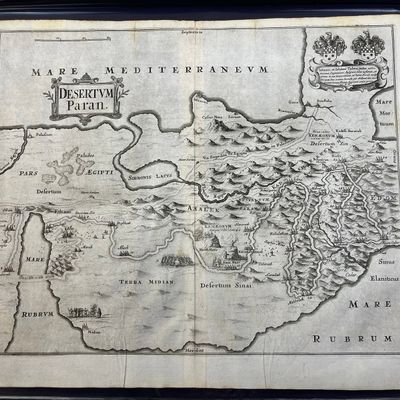 The Desert Of Paran Thomas Fuller Engraving Print