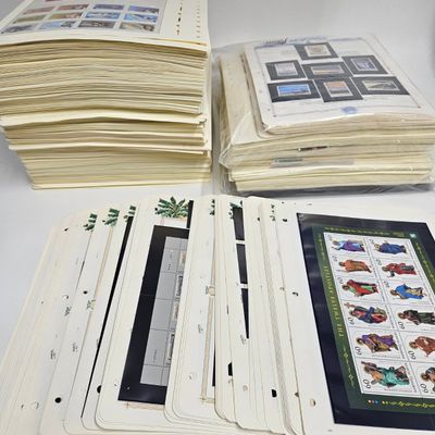 A MASSIVE COLLECTION OF WORLD STAMPS
