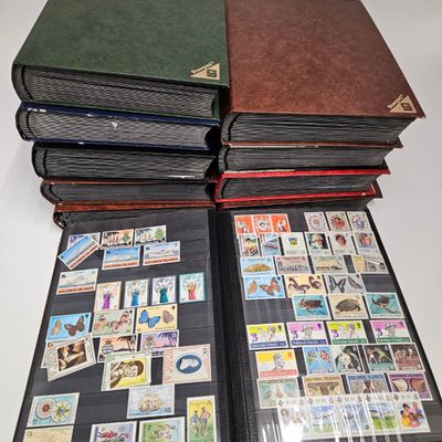 A LARGE MINT WORLD STAMP COLLECTION: VARIOUS TOPICS