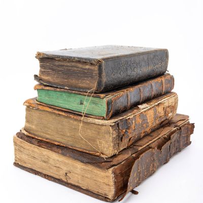 FOUR ANTIQUE JUDAICA BOOKS