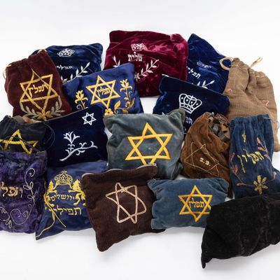 18 PAIRS OF USED TEFILLIN