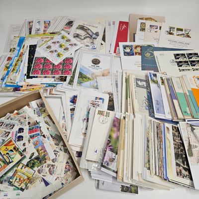 A MASSIVE COLLECTION OF ISRAELI STAMPS AND FIRST DAY COVERS