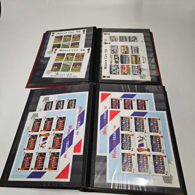 A LARGE MINT WORLD STAMP COLLECTION: WORLD CUP AND OLYMPICS
