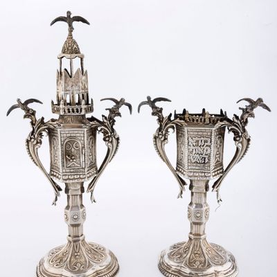 A PURE SILVER 999 HAVDALAH SET BY SHARABI. Israel, modern.