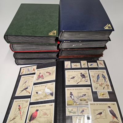 A LARGE MINT WORLD STAMP COLLECTION: VARIOUS TOPICS