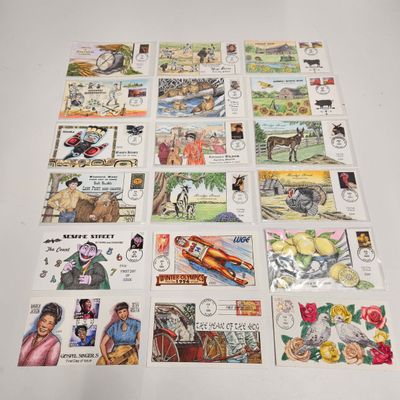 A COLLECTION OF UNITED STATES FIRST DAY COVERS BY COLLINS