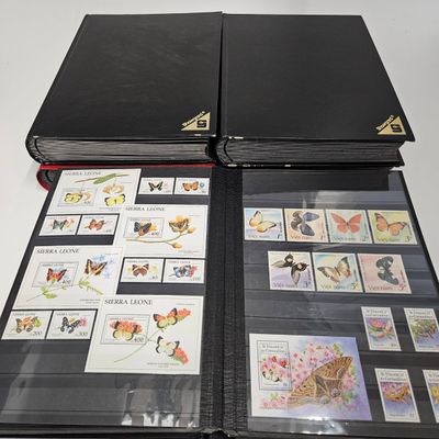 A LARGE COLLECTION OF MINT WORLD STAMPS: Fish Butterflies and others