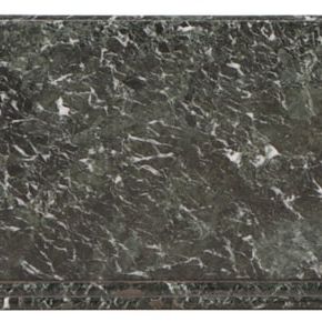 Sale Photo Thumbnail #343: A GREEN MARBLE SLAB WITH ATTACHED BACK SPLASH C 1920.