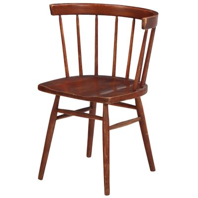 Sale Photo Thumbnail #126: SPINDLE BACK CHAIR C 1960 IN THE MANNER OF GEORGE NAKASHIMA.