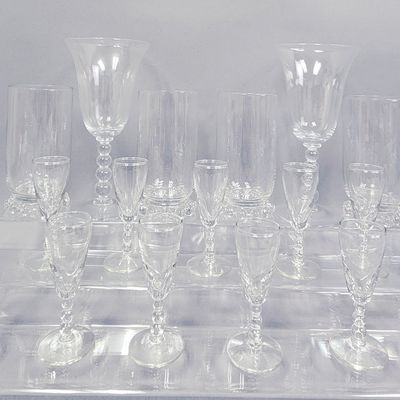 Assorted Imperial Glass Candlewick