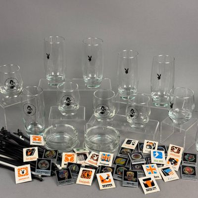 Playboy Glass Barware & Memorabilia