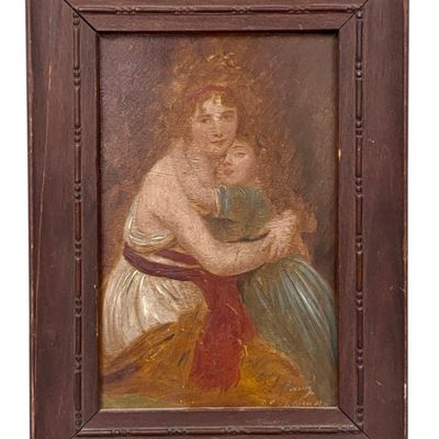 Barry Oil Painting After Le Brun