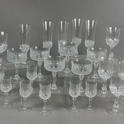 Cristal d'Arques Longchamp Crystal Stemware