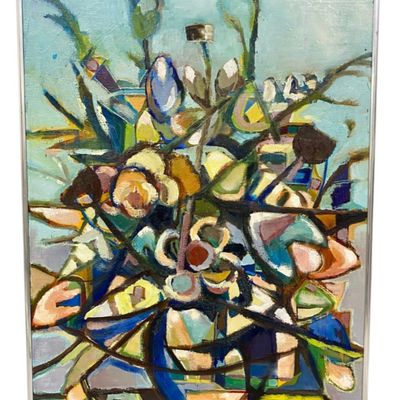 Mina Greco Hall Bouquet of Wishes Oil