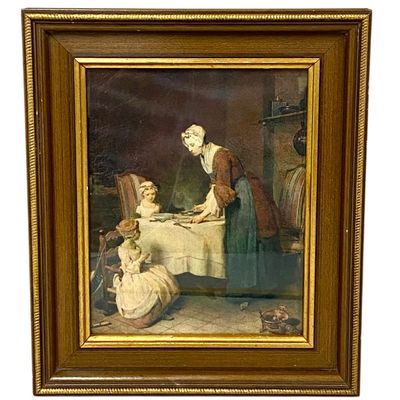 Jean-Siméon Chardin 'Saying Grace' Print