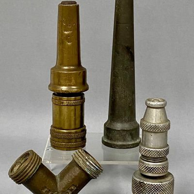Vintage Metal Hose Fittings Collection