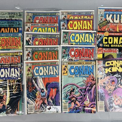A Collection of Marvel Conan Comics