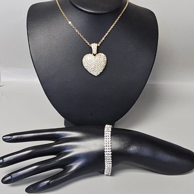 Two Swarovski Crystal Jewelry Pieces