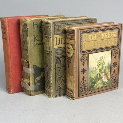 A Collection of Vintage Hardcover Books
