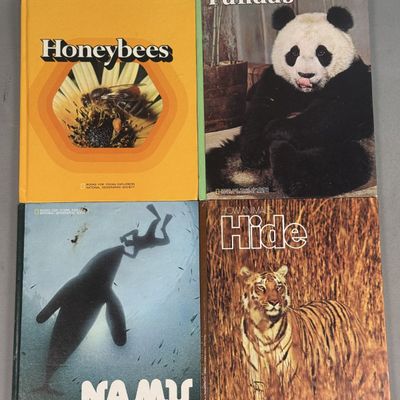 National Geographic Society 1973 Young Explorers Books