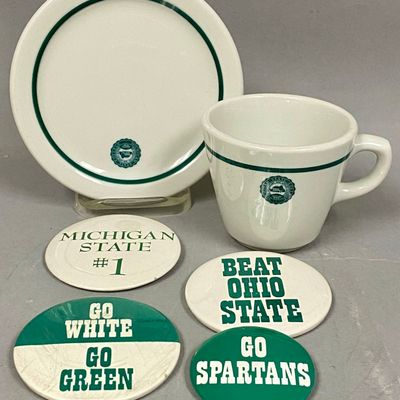 Shenango China Michigan State Memorabilia