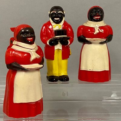 F. & F. Plastic Aunt Jemima Kitchenware Trio