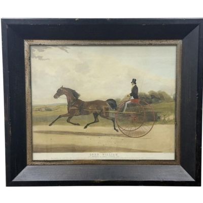 Lord William Hand-Colored Engraving