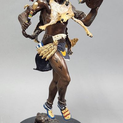 R. J. Murphy Spirit of the Blackbird Sculpture