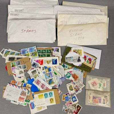 Worldwide 1986-1999 Stamp Accumulation, Used