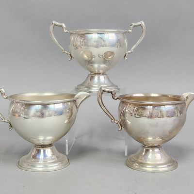 International Sterling Weighted Vessels 12 Ounces