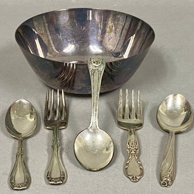 Gorham & Rogers Silver-Plated Baby Tableware