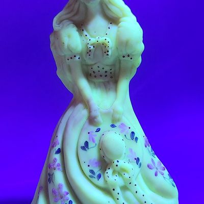 Fenton Awaiting the Groom Figurine