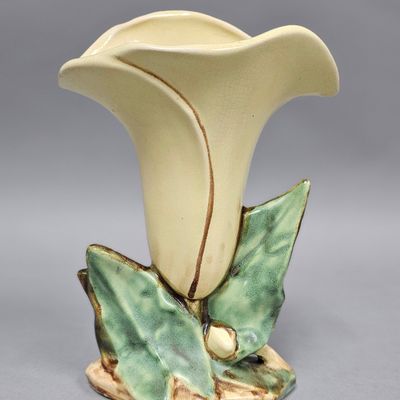 McCoy Art Pottery Calla Lily Vase