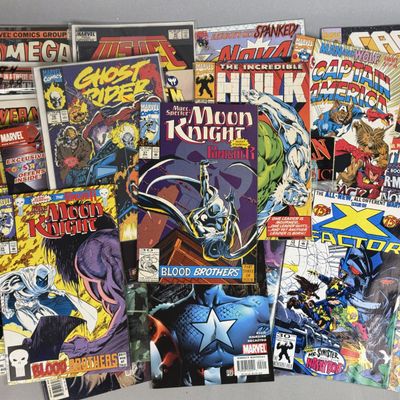 Collection of Marvel Comic Books