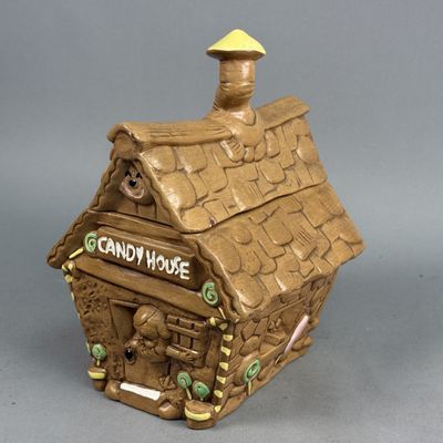 Candy House Ceramic Gingerbread Jar