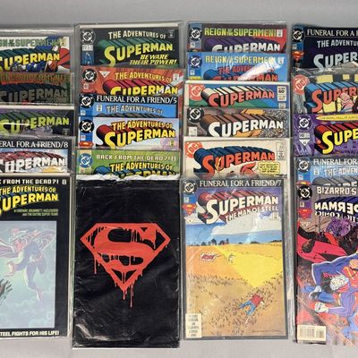 DC Comics Superman Comic Book Collection